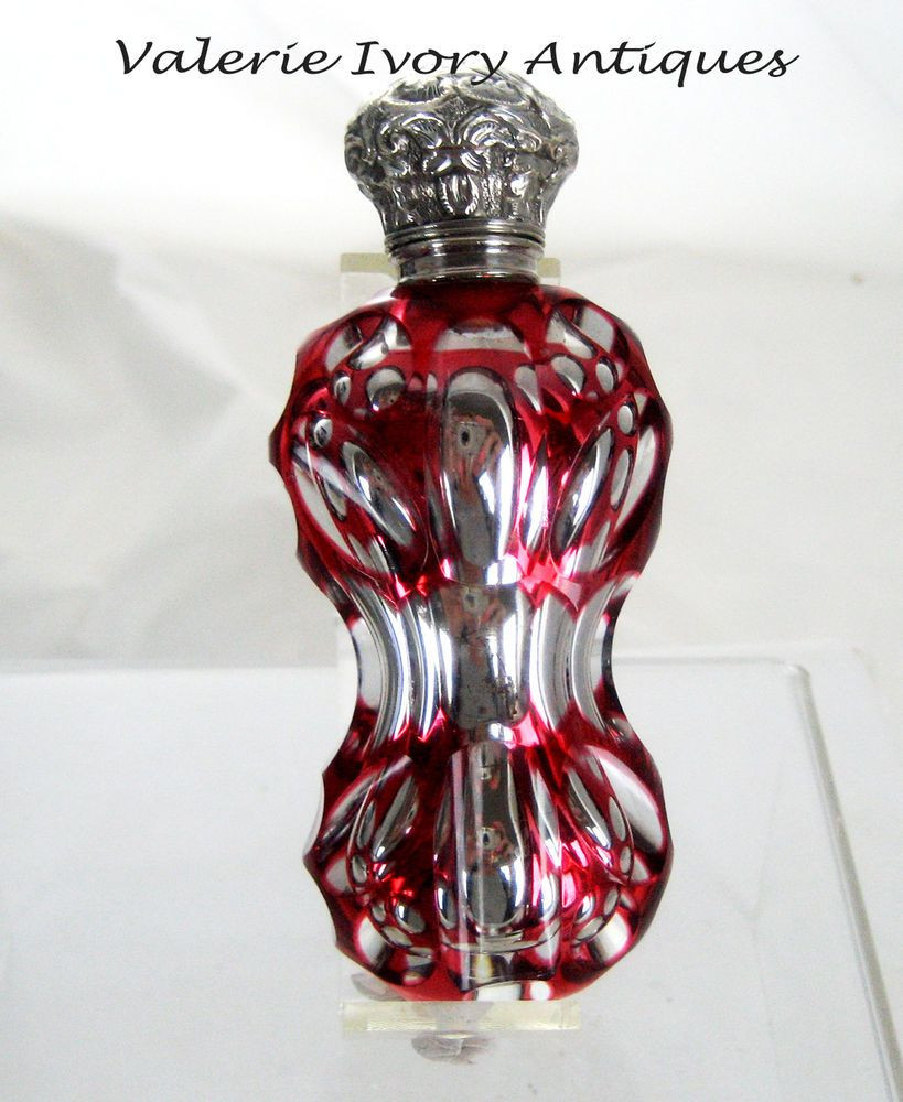 19 Trendy Red Cut Glass Vase 2024 free download red cut glass vase of antique mercury and ruby glass perfume scent bottle sterling for the inside of the bottle is mercury glass and it is encased in ruby glass cut to clear