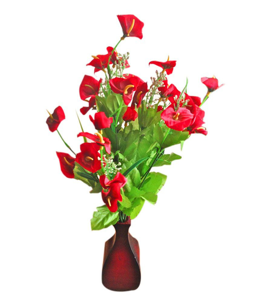 red flower vases for sale of e plant red artificial flowers with pot buy e plant red artificial in e plant red artificial flowers with pot