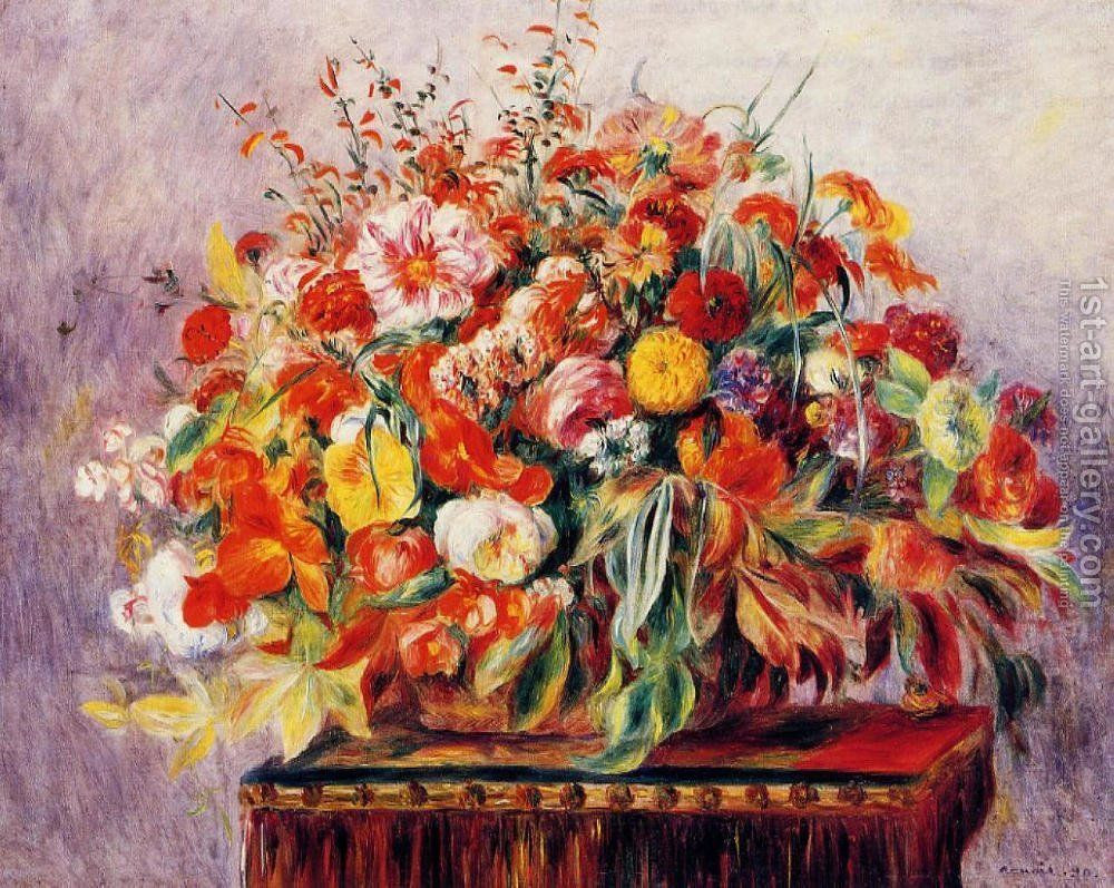 19 Great Renoir Vase Of Flowers 2024 free download renoir vase of flowers of pierre auguste renoir poster mixed flowers in an earthenwa intended for basket of flowers