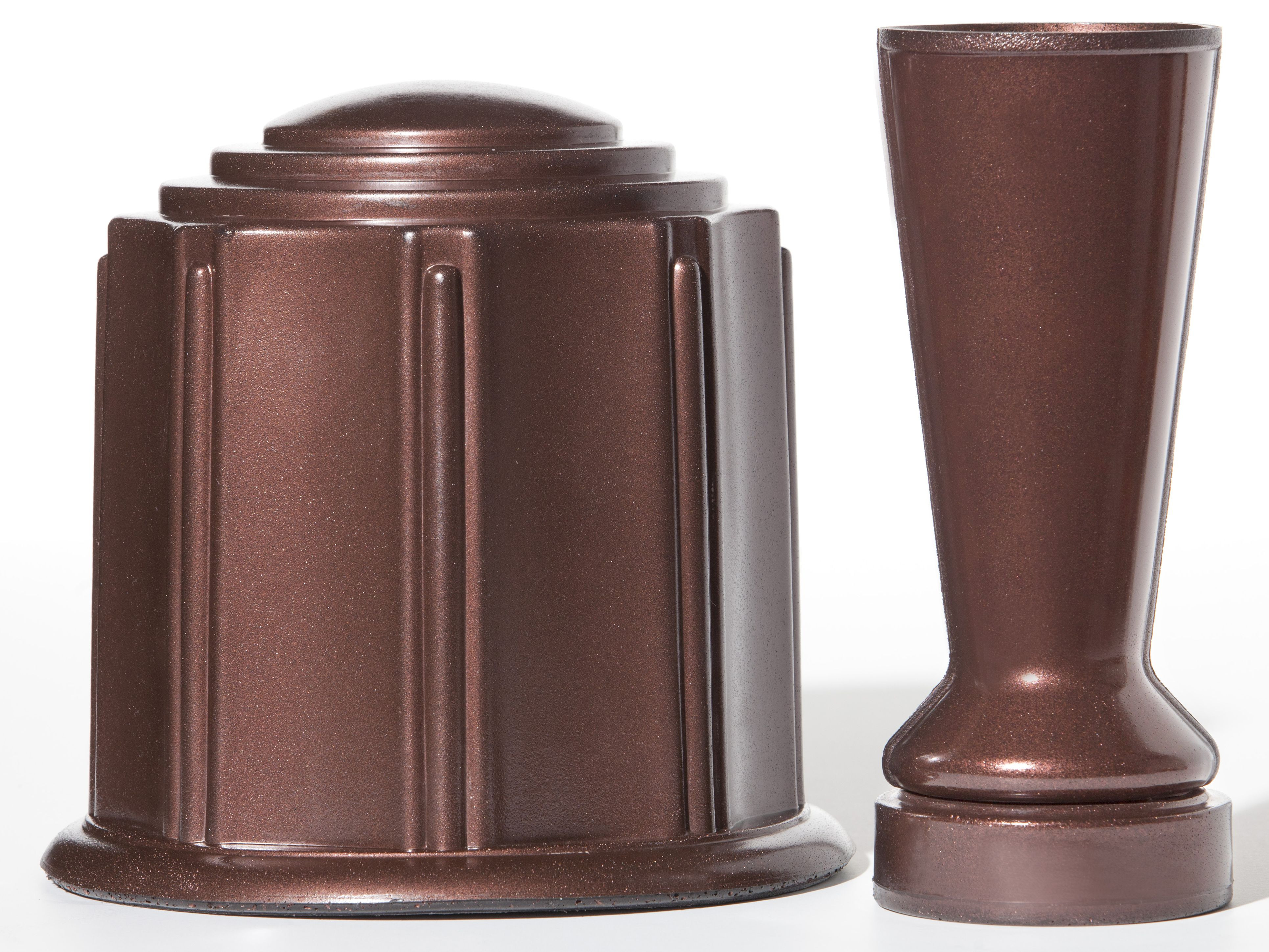 replacement bronze cemetery vases of foreversafe products theft deterrent water tight urn and cemetery regarding foreversafe products theft deterrent water tight urn and cemetery flower vase both in beautiful mahogany