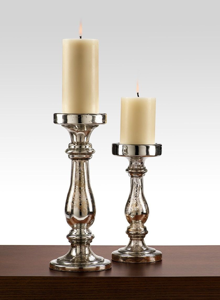 15 Cute Ribbed Mercury Glass Vase 2024 free download ribbed mercury glass vase of antique silver glass pillar holders candle holdersac29cc2a8 pinterest throughout the finish on thes glass pillar candle pedestals resembles antique mercury glass