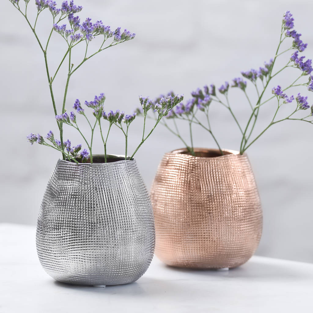 11 Perfect Rose Gold Glass Vase 2024 free download rose gold glass vase of metallic rose gold or silver metal vase by the best room for metallic rose gold or silver metal vase