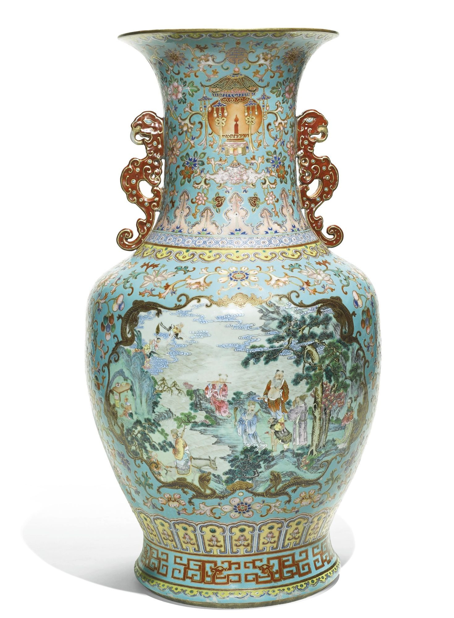rose medallion vase of a large and finely enamelled famille rose immortals vase qing for a large and finely enamelled famille rose immortals vase qing dynasty 18th century sothebys finely enamelled to the front and back with a large
