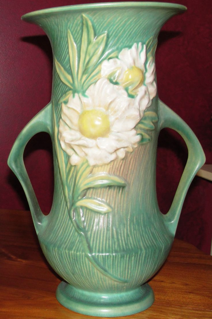 20 attractive Roseville Clematis Vase 2024 free download roseville clematis vase of the 17 best pottery images on pinterest book holders bookends and bud inside roseville peony 68 14