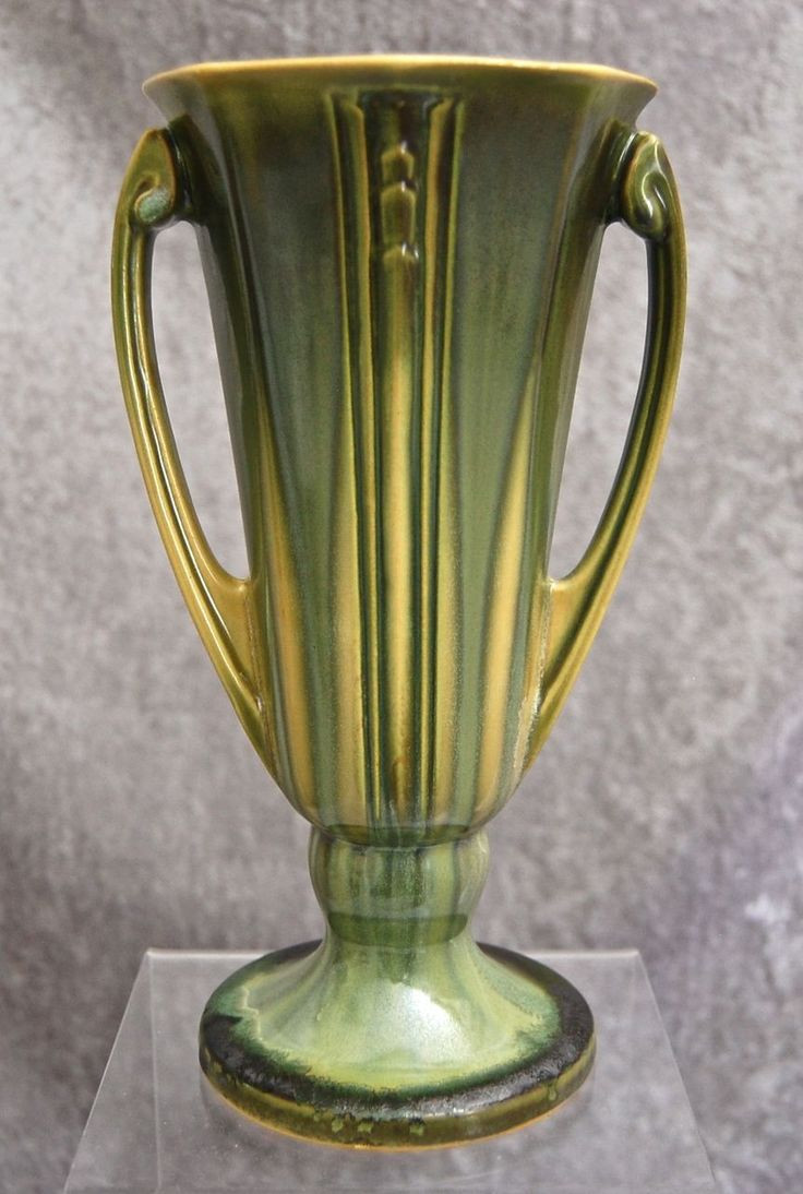 29 attractive Roseville Pottery Dogwood Vase 2024 free download roseville pottery dogwood vase of 163 best collectables roseville pottery images on pinterest in roseville pottery russco vase green ca 1934 from the devil duck collection on ruby lane