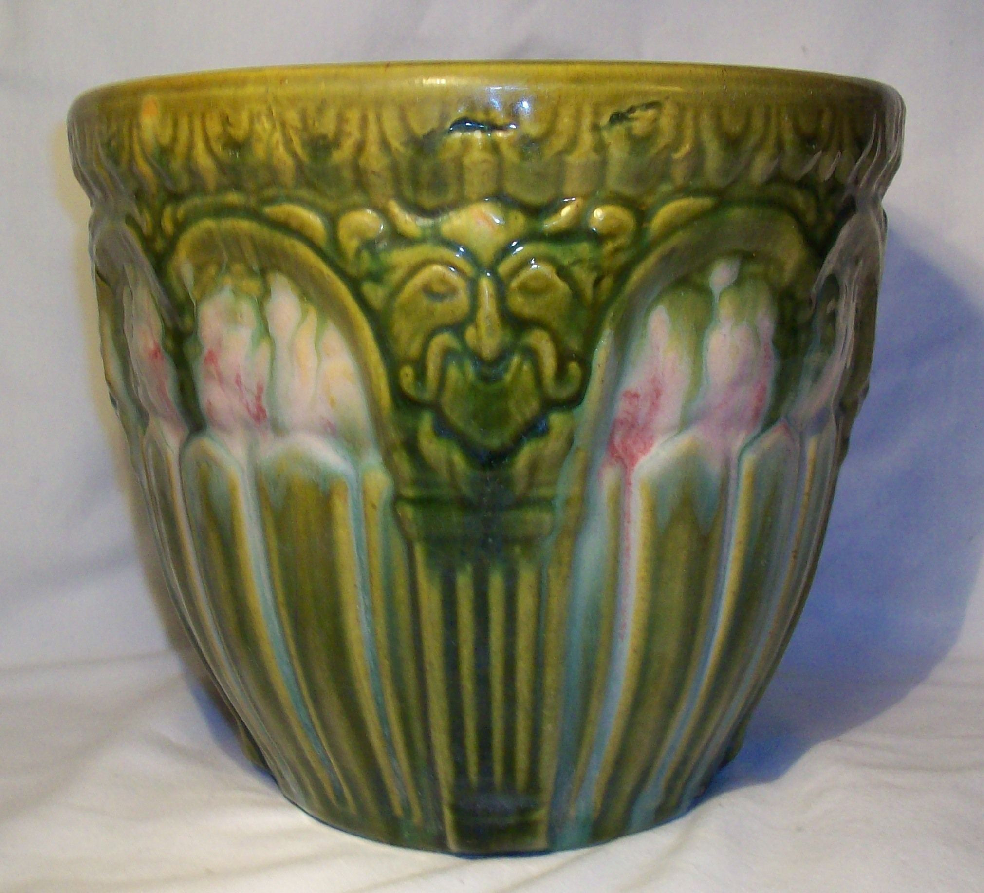 14 Stylish Roseville Usa Vase Value 2024 free download roseville usa vase value of vintage original brushmccoy brush ware pottery owl wall for antique pottery ac2b7 frostings ac2b7 1927 brush mccoy pottery blended glaze satyr jardiniere
