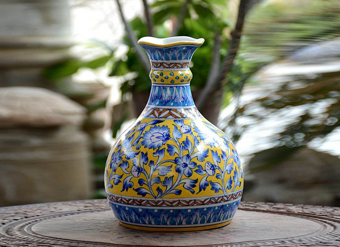 27 Fantastic Royal Blue Flower Vase 2024 free download royal blue flower vase of antique vase online small decorative glass vases from craftedindia inside vintage style blue pottery pitcher vase