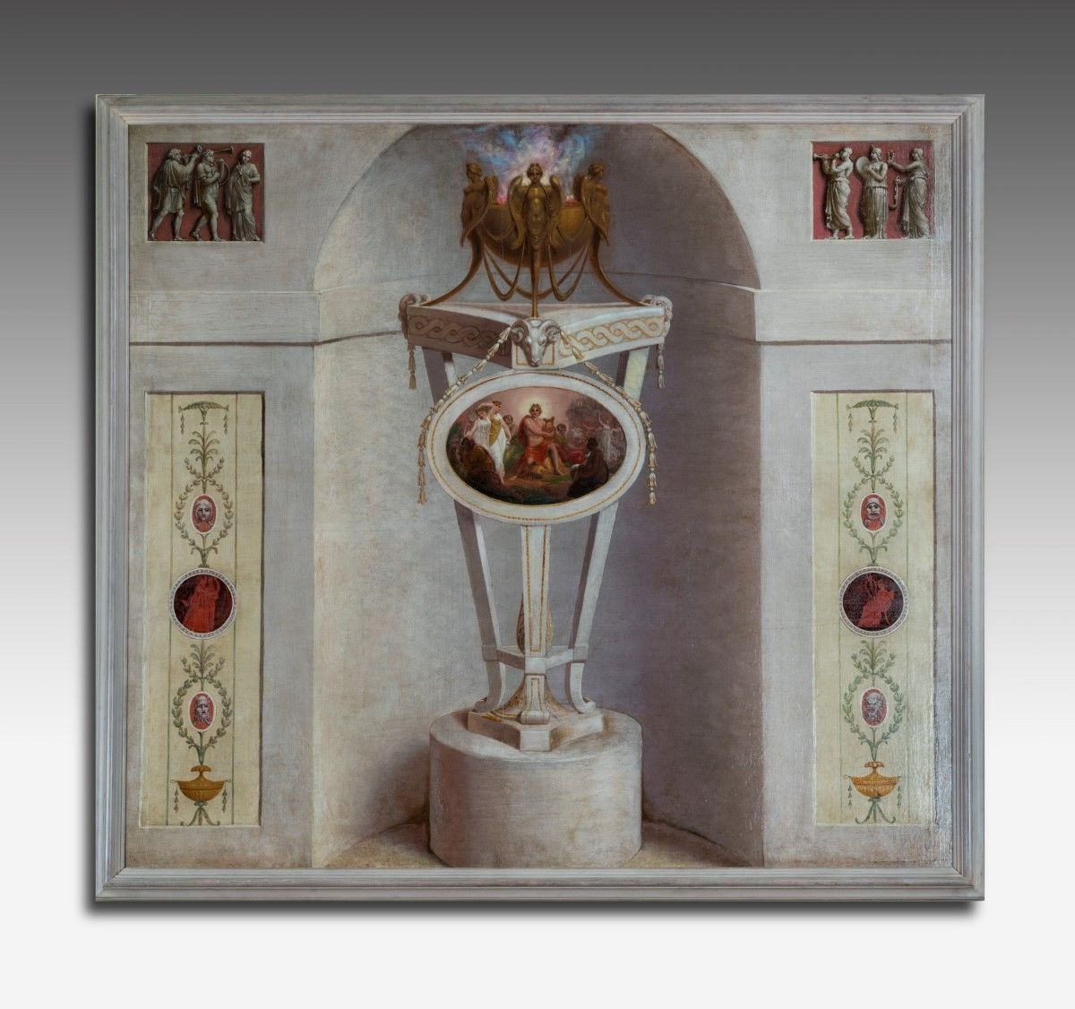 28 Spectacular Royal Delft Vase 2024 free download royal delft vase of george iii trompe loeil chimney board c 1772 england by regarding george iii trompe loeil chimney board