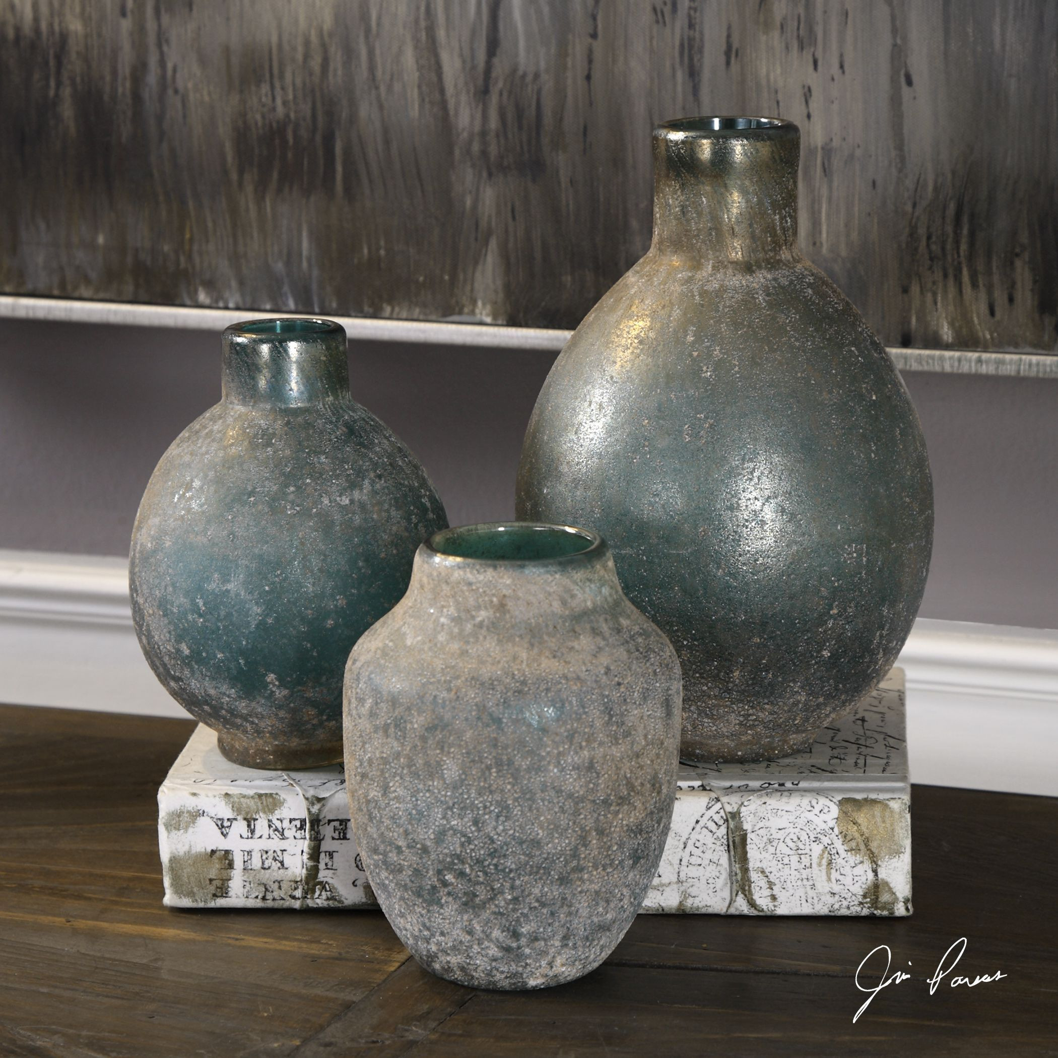 21 Lovable Rustic Pottery Vases 2024 free download rustic pottery vases of mercede weathered blue green glass vases set of 3 by uttermost within mercede weathered blue green glass vases set of 3 by uttermost