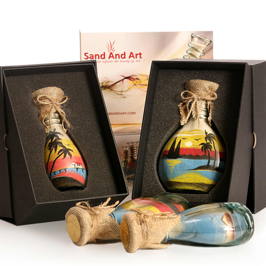 sand art glass vases of sand art bottle sailing boat regarding sand art bottle gift khalifa tower