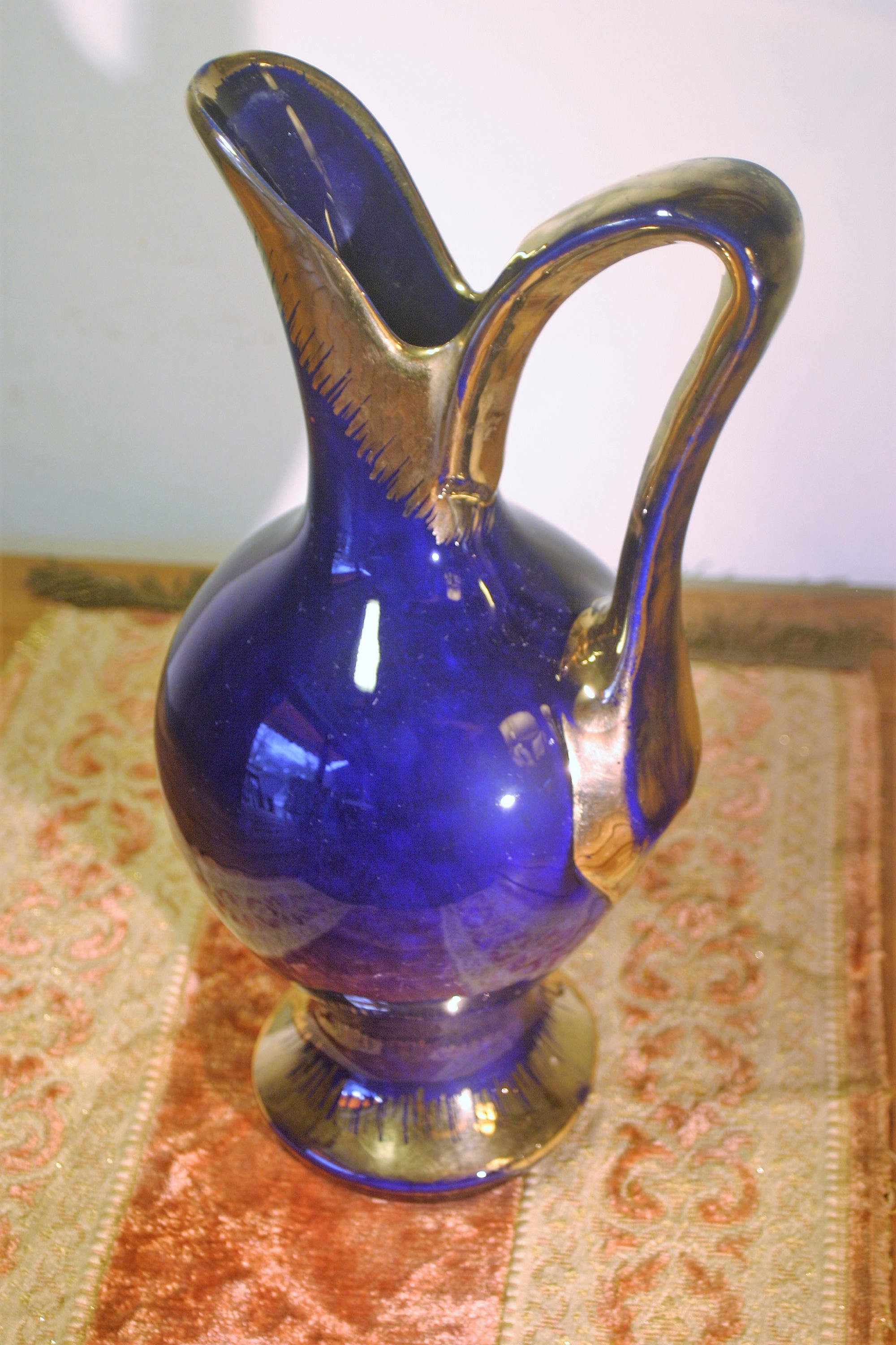 24 attractive Satsuma Vase with Handles 2023 free download satsuma vase with handles of vase unmarked continental cobalt blue one handle etsy with dc29fc294c28ezoom