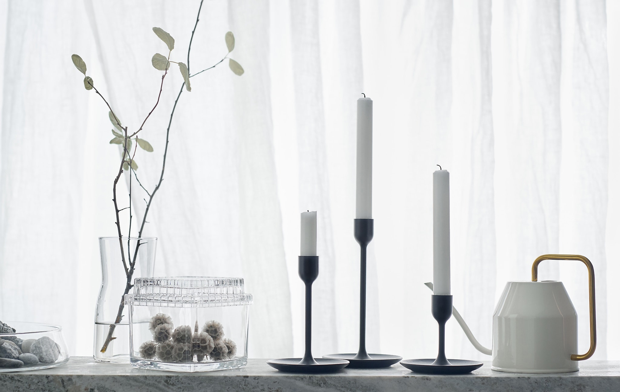 30 Lovely Sea Glass Floor Vase 2024 free download sea glass floor vase of ideas ikea throughout three black candlesticks of different heights on a white backdrop with watering can and glass jars