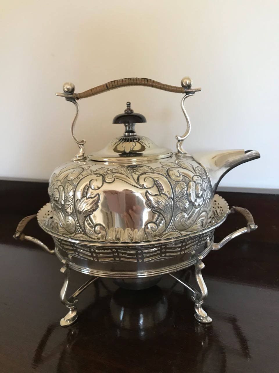 22 Awesome Silver Plated Vase 2024 free download silver plated vase of silver plate fine quality complete victorian kettle warmer and for silver plate fine quality complete victorian kettle warmer and stand from rebekhas antiques