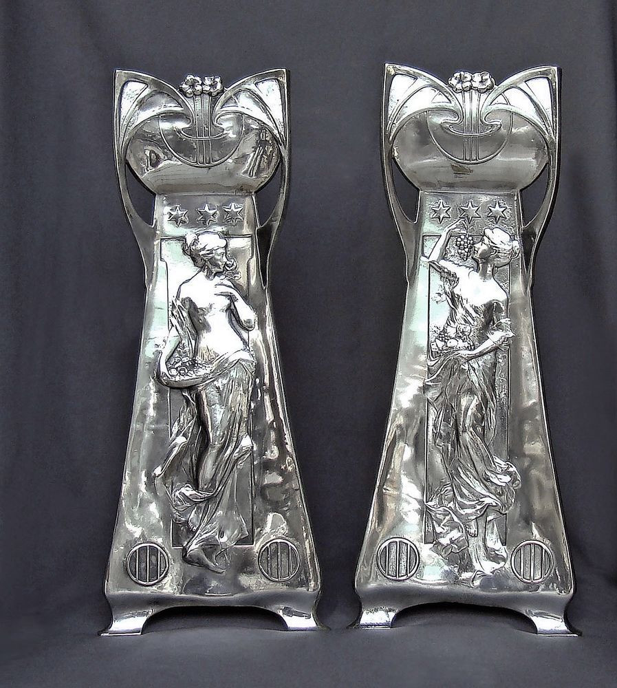 16 Awesome Silver Plated Vases for Flowers 2024 free download silver plated vases for flowers of art nouveau wmf pair flower vases 22inches silver plated ladys with art nouveau wmf pair flower vases 22inches silver plated ladys flowers grapes wmf