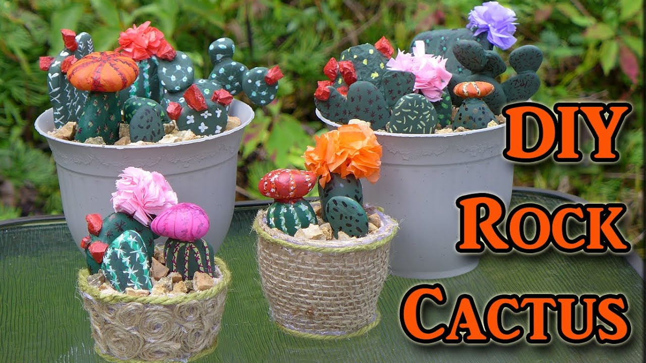 17 Best Small Decorative Stones for Vases 2022 free download small decorative stones for vases of diy painted rocks cactus decorations youtube within maxresdefault