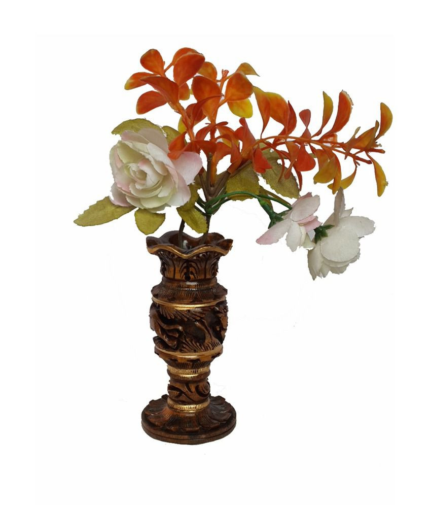 18 Cute Small Flower Vase Online 2024 free download small flower vase online of divinecrafts wooden carved small flower pot for table decor buy intended for free installation divinecrafts wooden carved small flower pot