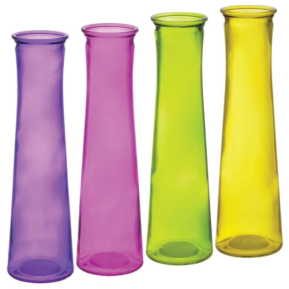 small plastic bud vases of glass bud dollar tree inc intended for assorted tapered cylindrical glass bud vases 9 in