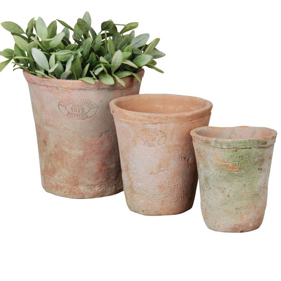 26 Elegant Small Terra Cotta Vases 2024 free download small terra cotta vases of set of terracotta plant pots by idyll home notonthehighstreet com with set of terracotta plant pots