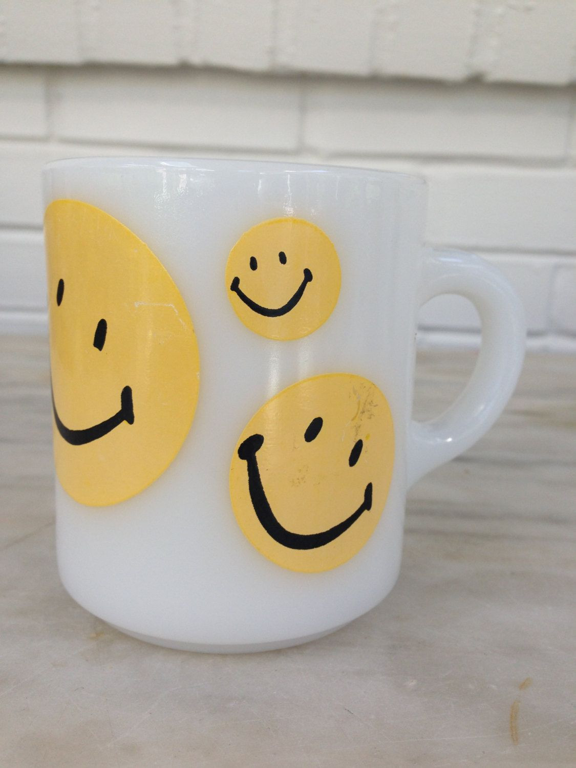 15 Cute Smiley Face Vase 2024 free download smiley face vase of vintage milk glass yellow smiley face mug 1970s by mothermuse on with regard to vintage milk glass yellow smiley face mug 1970s by mothermuse on etsy