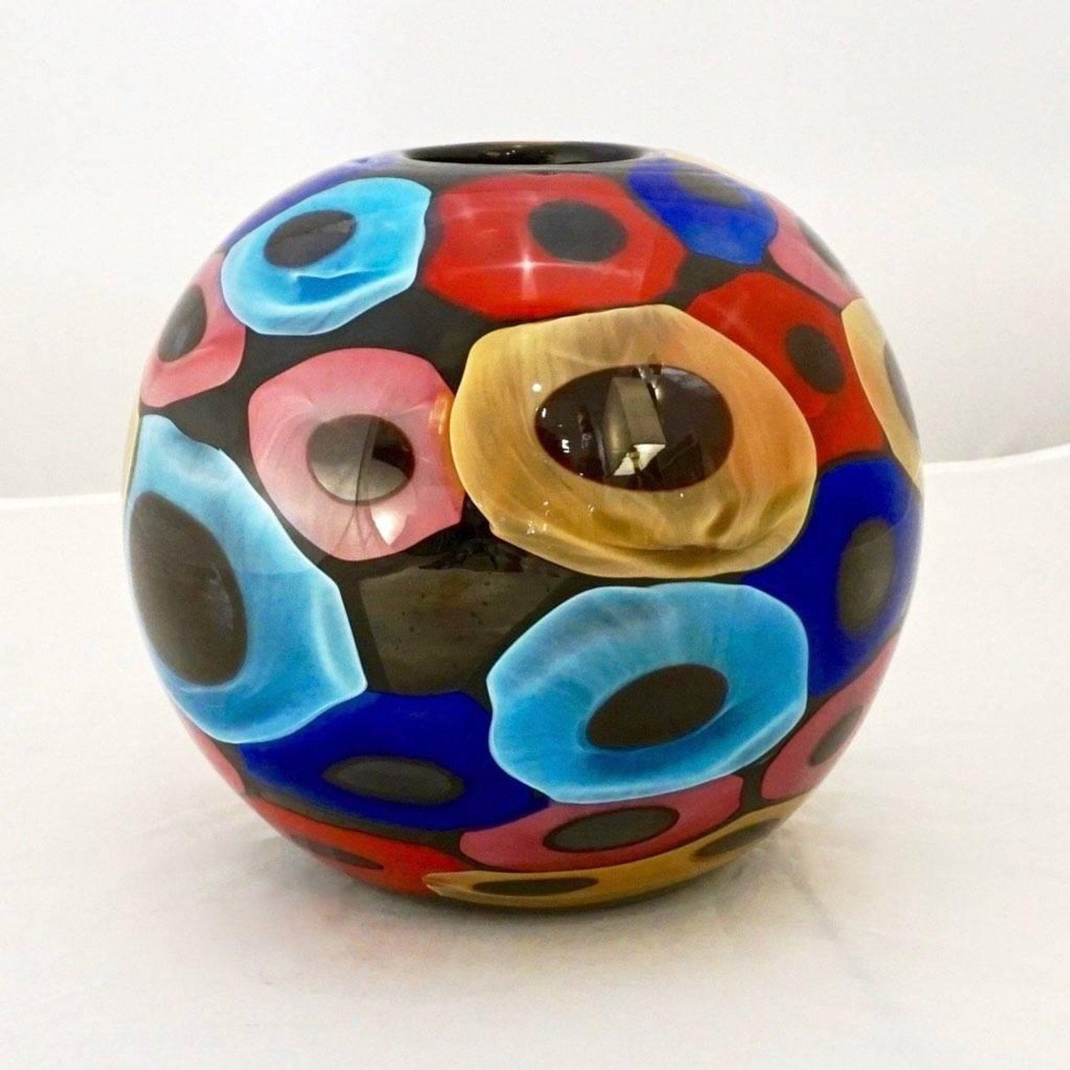 20 Ideal soccer Ball Flower Vases 2024 free download soccer ball flower vases of camozzo 1990 modern black azure blue red pink yellow murano glass throughout camozzo 1990 modern black azure blue red pink yellow murano glass vases for sale at 1