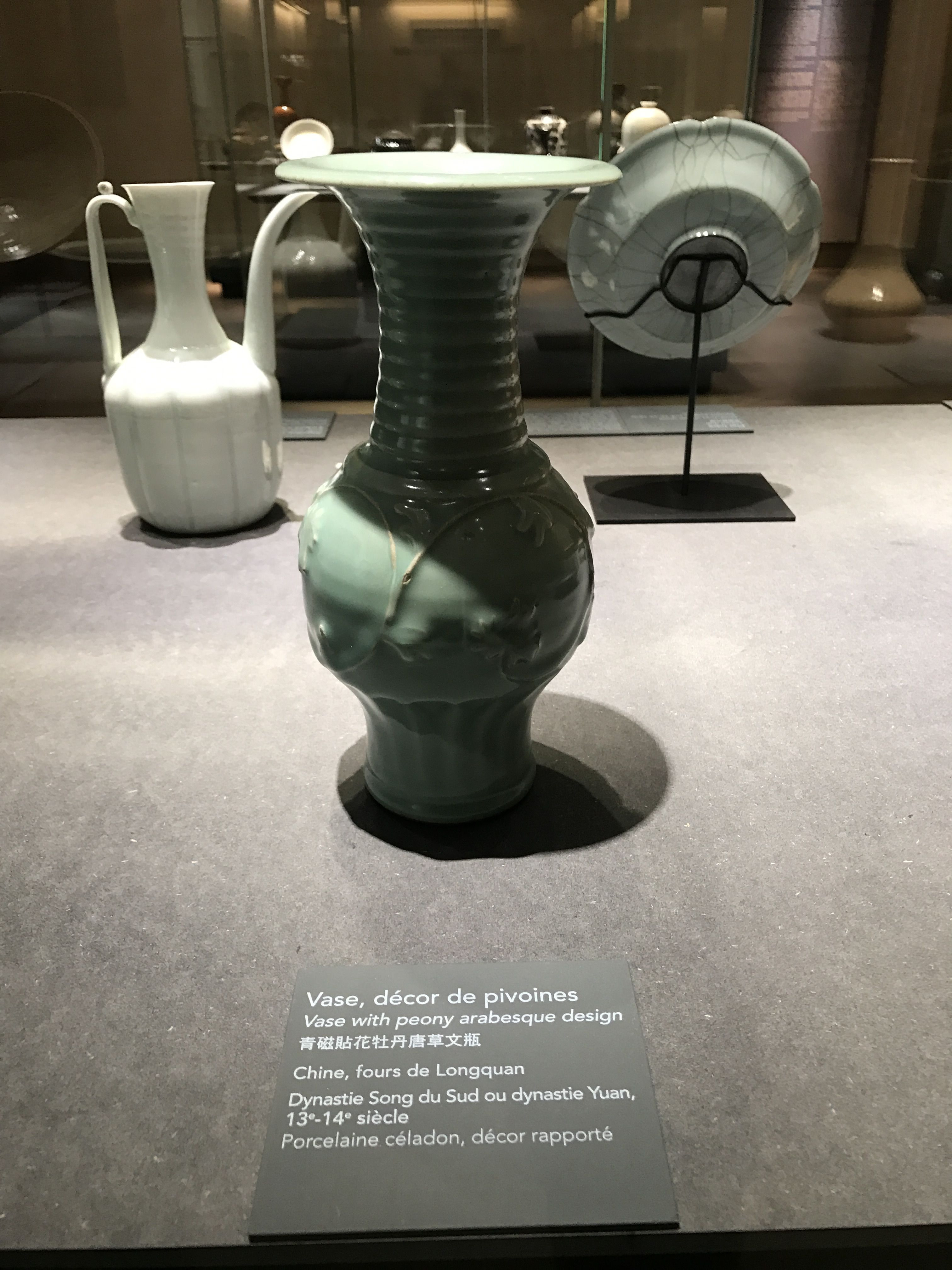 southern living at home vase of celadon longquan vase with peony design southern song or yuan throughout celadon longquan vase with peony design southern song or yuan dynasty ise collection exhibited at guimet