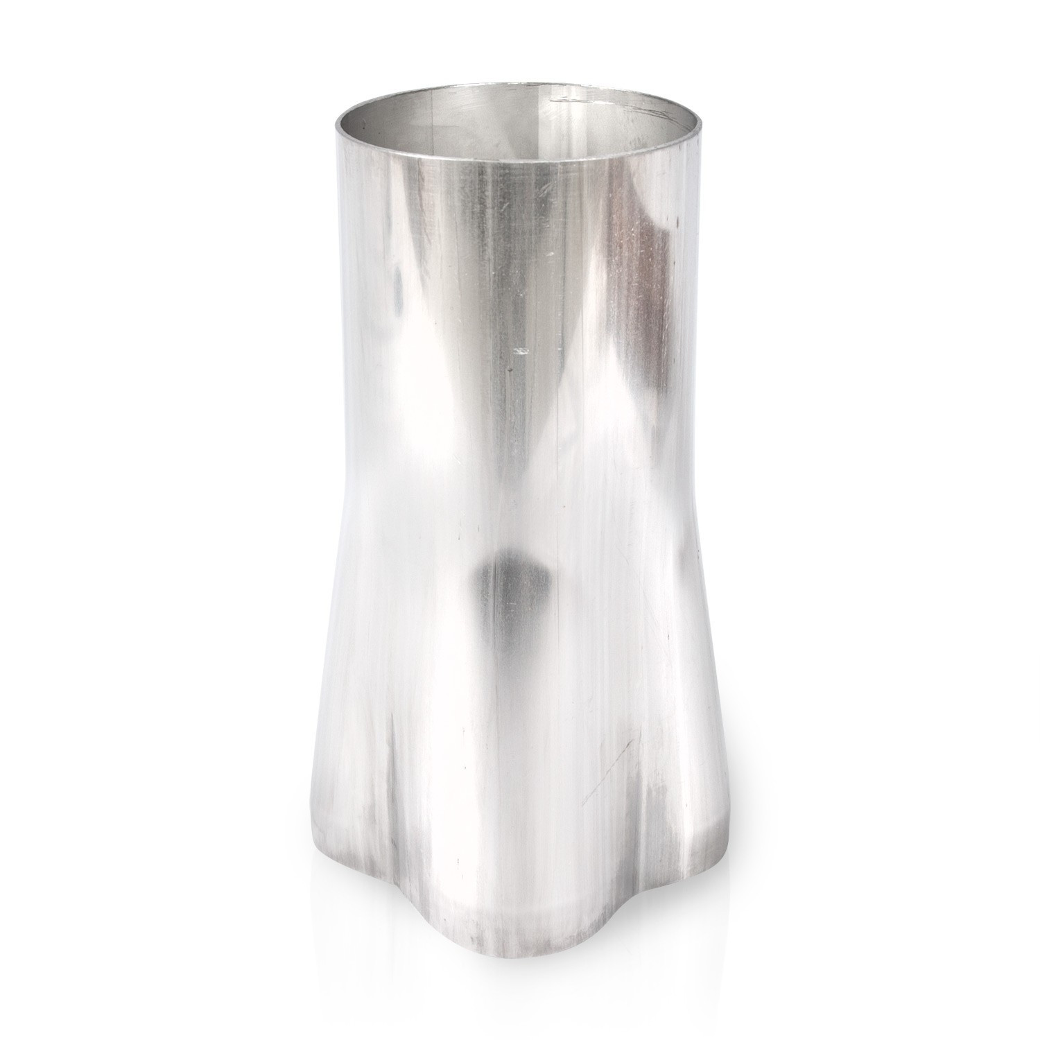 stainless steel cylinder vase of 4 way collector 1 7 8 inlet 2 1 2 od outlet for more views