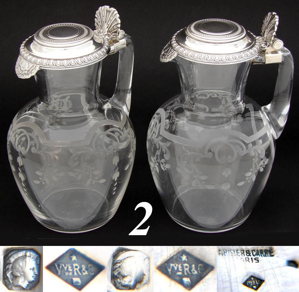 30 attractive Sterling Silver Vase Engraved 2024 free download sterling silver vase engraved of antique french sterling silver intaglio etched glass 6 5 claret within antique french sterling silver intaglio etched glass 6 5 claret jug pair carafon