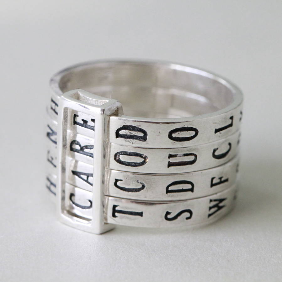 30 attractive Sterling Silver Vase Engraved 2024 free download sterling silver vase engraved of handmade sterling silver words spinning ring by attic regarding handmade sterling silver words spinning ring