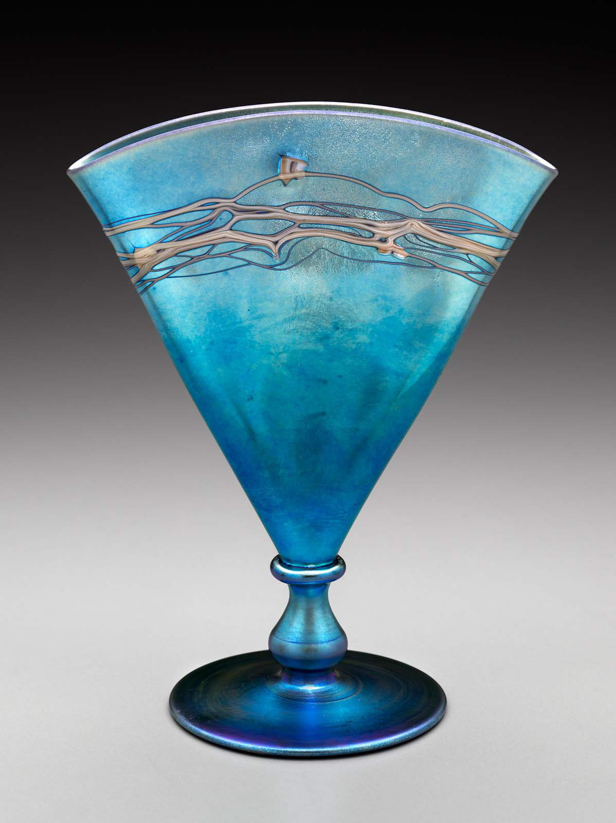 12 Stunning Steuben Aurene Vase 2024 free download steuben aurene vase of blue aurene fan vase museum of fine arts boston intended for blue aurene fan vase