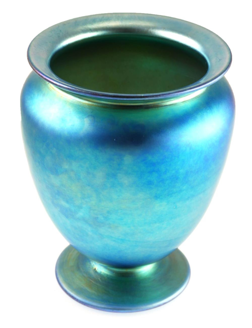 steuben handkerchief vase of steuben glass for sale at online auction buy rare steuben glass intended for steuben aurene blue art glass vase