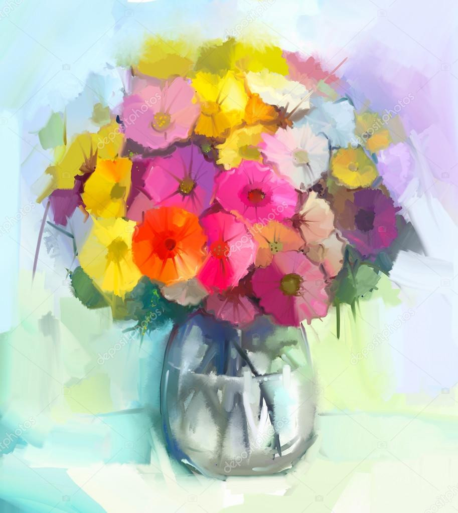16 attractive Still Life Vase Of Flowers 2024 free download still life vase of flowers of still life of yellow and red gerbera flowers oil painting of a with regard to still life of yellow and red gerbera flowers oil painting of a bouquet flowers in 
