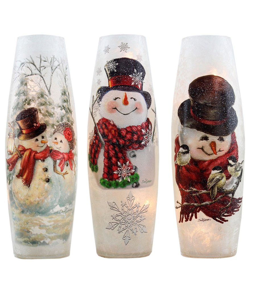 24 Nice Stony Creek Lighted Glass Vases 2024 free download stony creek lighted glass vases of lighted glass hand painted vases by stony creek tagged fall winter with stony creek snowman winter cheer lighted tall vases 3 styles