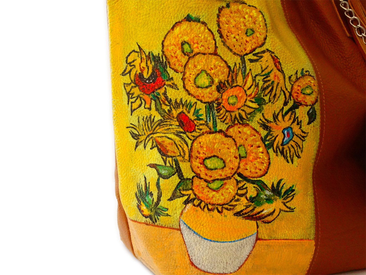 22 attractive Sunflowers In A Vase Van Gogh 2024 free download sunflowers in a vase van gogh of hand painted bag sunflowers by van gogh regarding dsc00167