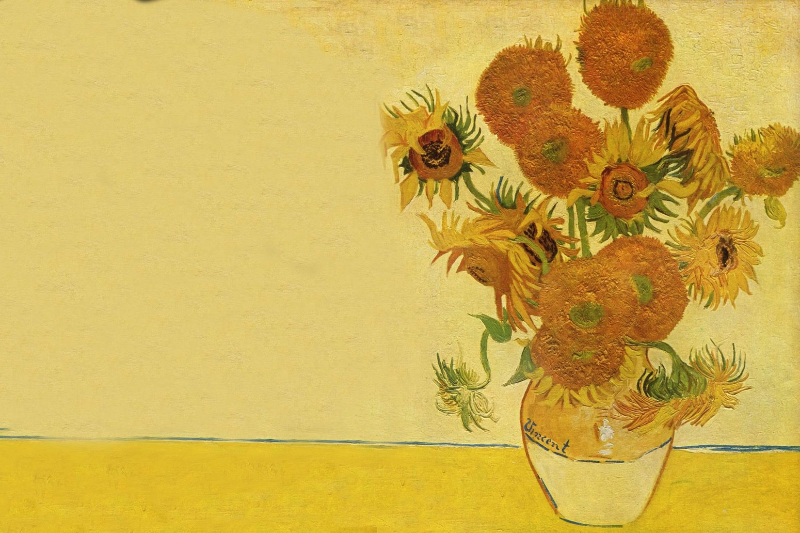 22 attractive Sunflowers In A Vase Van Gogh 2024 free download sunflowers in a vase van gogh of sunflowers by van gogh art wall mural muralswallpaper co uk van pertaining to high quality sunflowers mural custom made to suit your wall size by the uks no