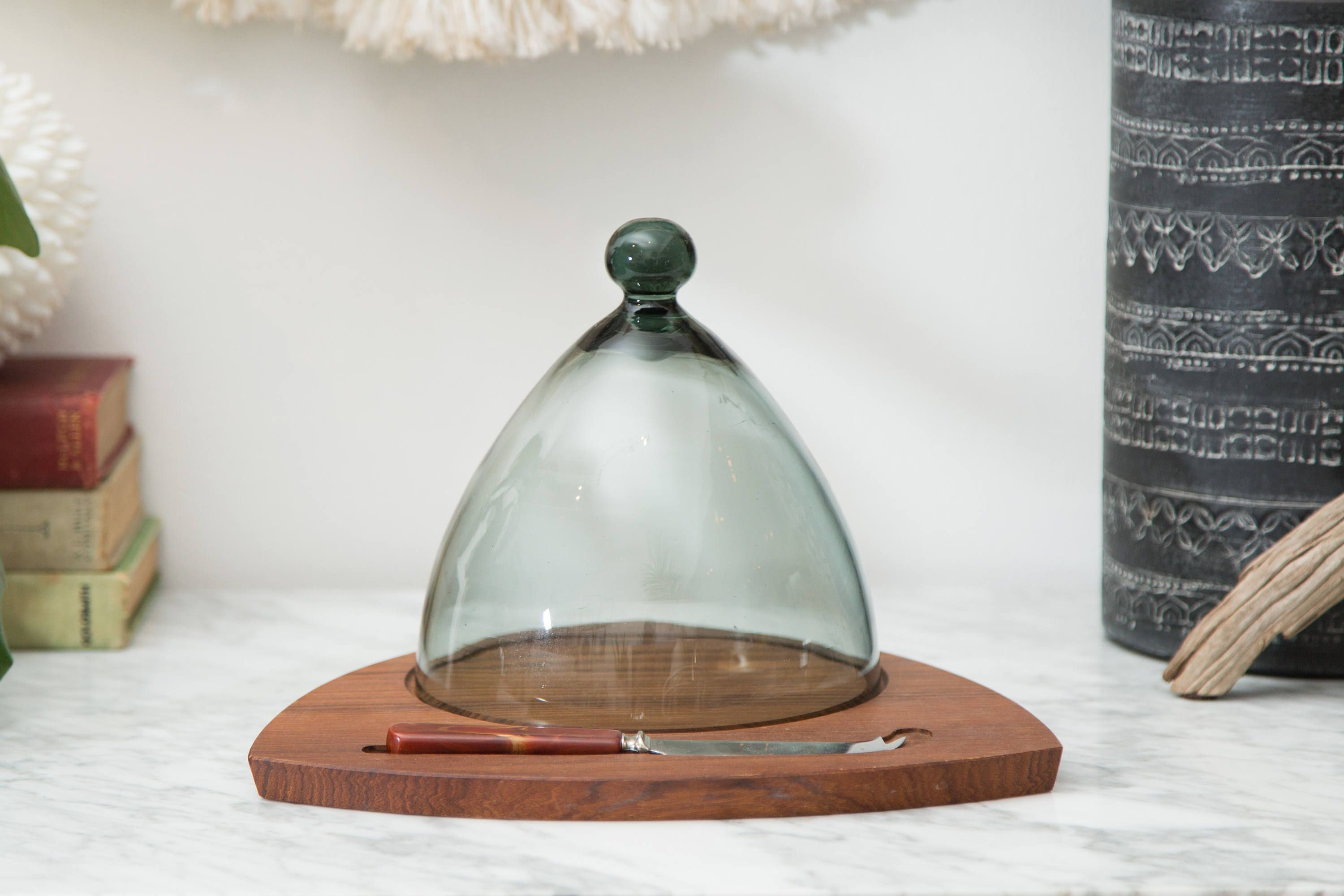 26 attractive Tabletop Hanging Vase 2022 free download tabletop hanging vase of 18 mid century glass vase the weekly world within vintage wood cheese plate with blown grey smoke glass dome mcm mid
