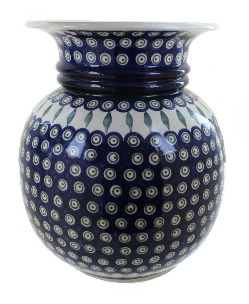 20 attractive Tall Blue Ceramic Vase 2024 free download tall blue ceramic vase of blue rose polish pottery peacock floor vase for 169 56filename2 2