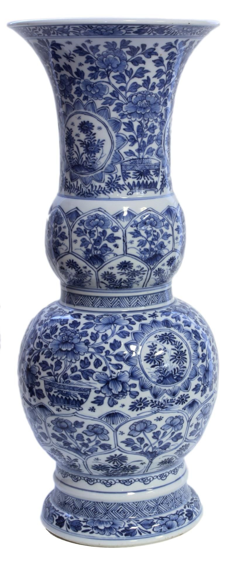 tall blue white vase of chinese blue white kangxi period porcelain vase blue white in throughout chinese blue white kangxi period porcelain vase white vases blue and white china
