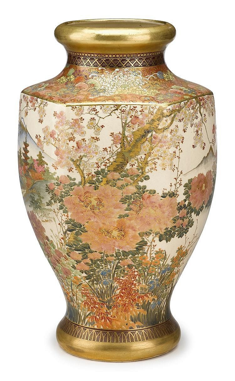 24 Trendy Tall Chinese Floor Vases 2024 free download tall chinese floor vases of fine japanese satsuma earthenware vase probably koshida meiji for fine japanese satsuma earthenware vase probably koshida meiji period late 19th century h 15 in
