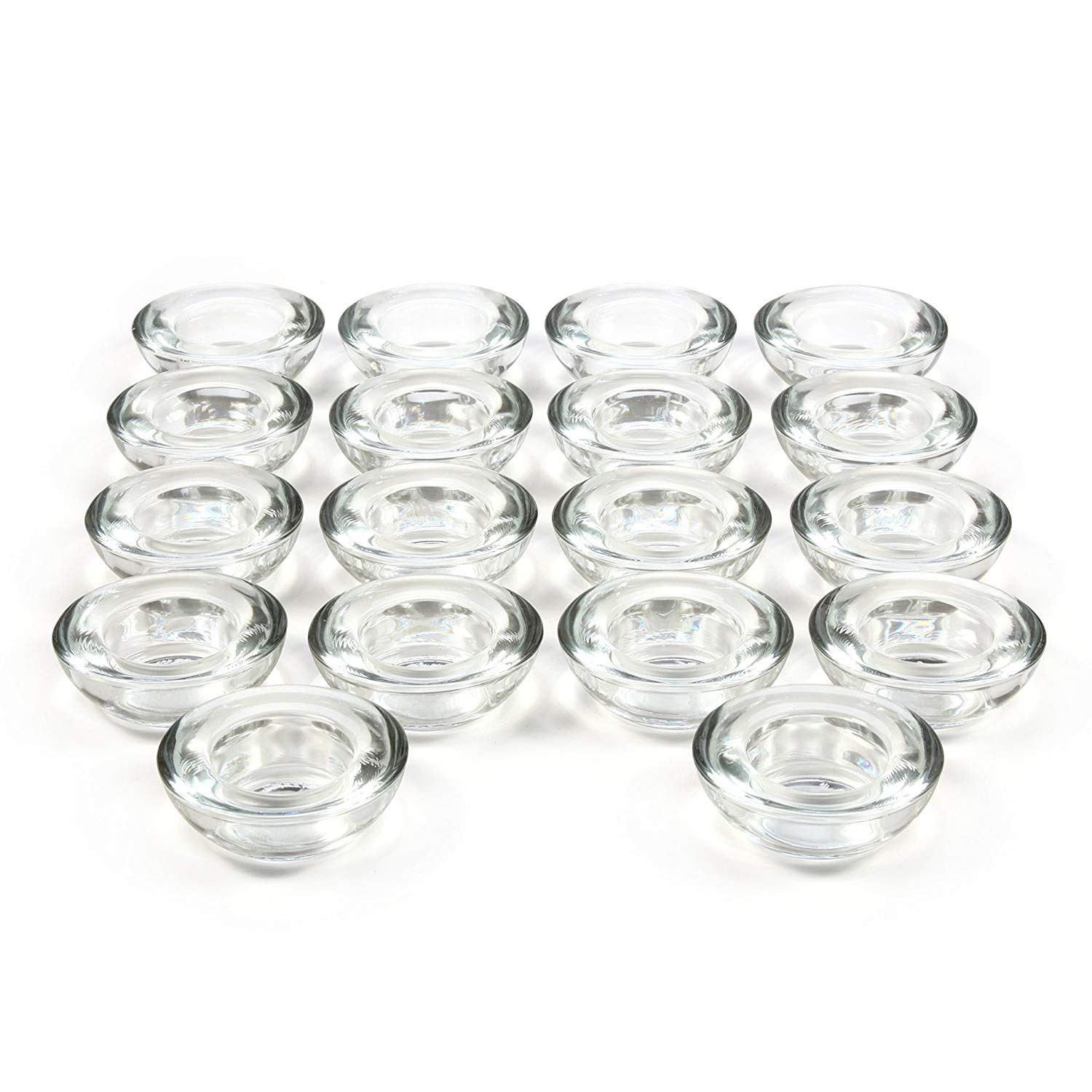 Tall Glass Candle Vases Of Amazon Com Hosley Set Of 18 Clear Glass Led Tea Light Holders 3 Regarding Amazon Com Hosley Set Of 18 Clear Glass Led Tea Light Holders 3 Diameter Ideal Gift for Weddings Party Spa Reiki Meditation Votive Candle Gardens