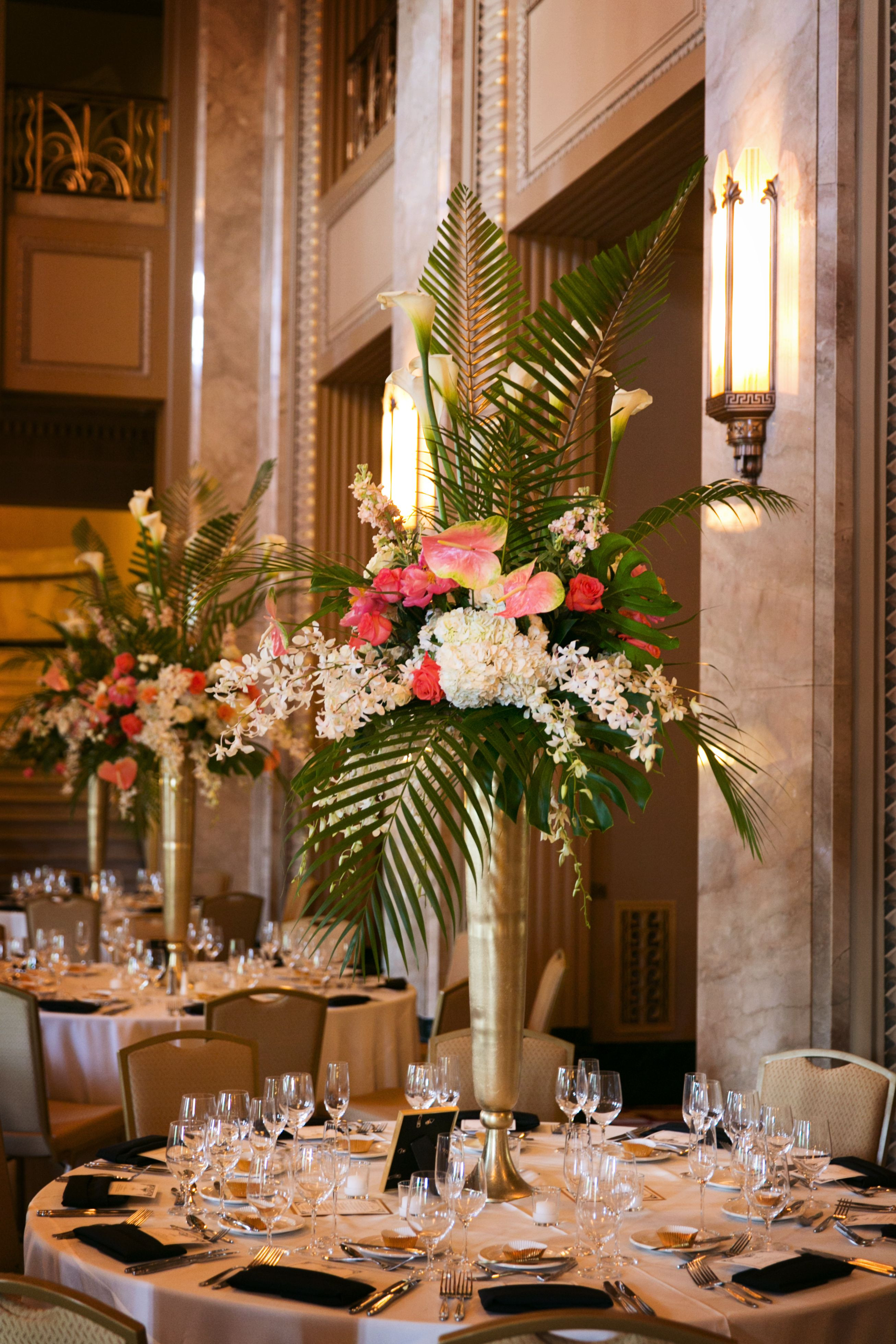 tall gold vases bulk of we wanted the centerpieces to be bold and modern with large scale intended for tall gold vases we wanted the centerpieces to be bold and modern with large scale elements complimentary