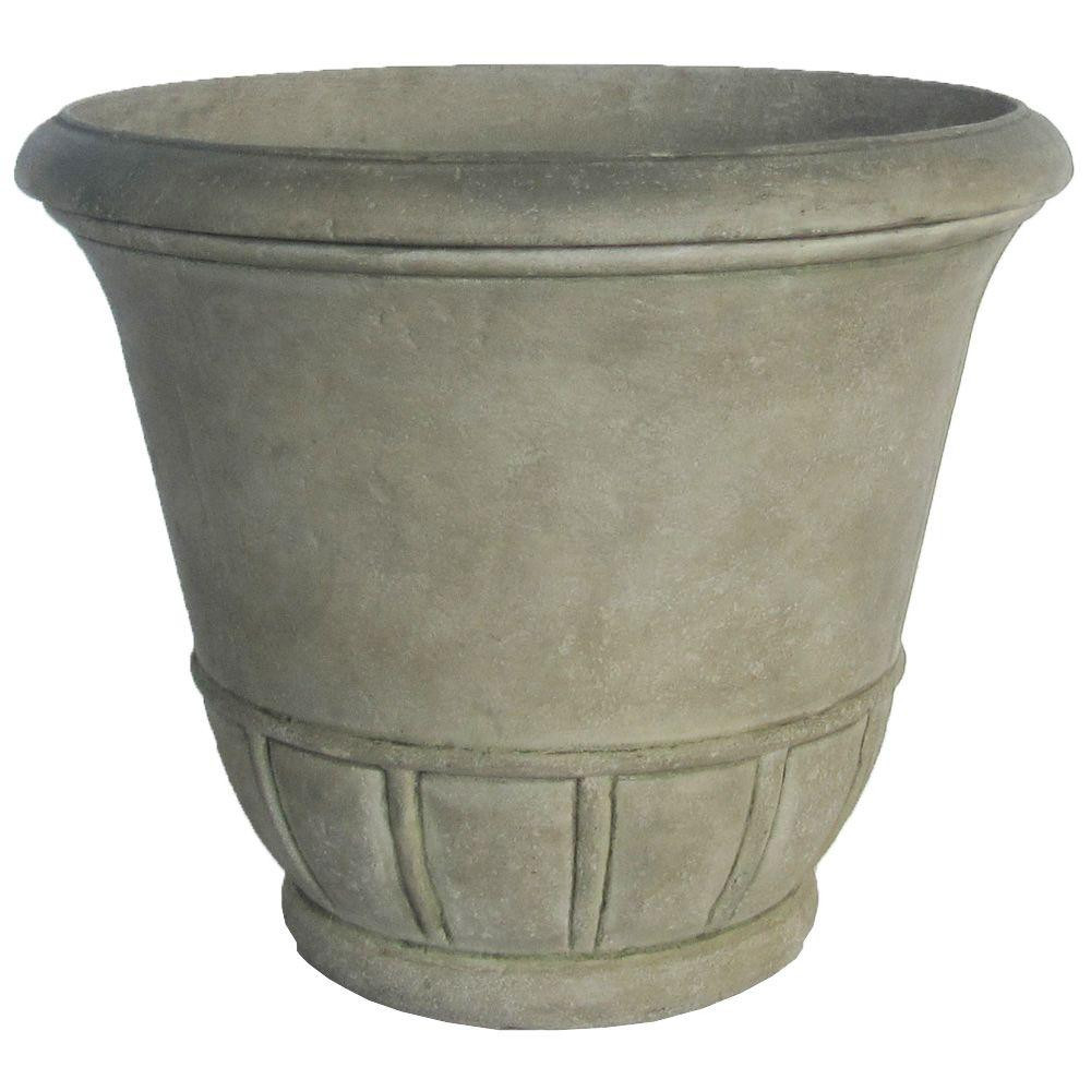 12 Elegant Tall Outdoor Vases Urns 2024 free download tall outdoor vases urns of 19 25 in dia aged granite stone tempo pot pf6693sag the home depot throughout dia aged granite stone tempo pot