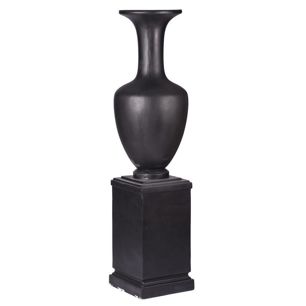 tall pewter vase of marcy vase with tall base in black large products pinterest throughout marcy vase with tall base in black large