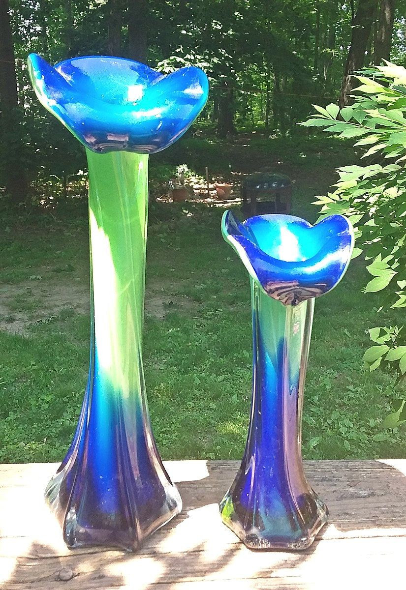 23 Lovely Tall Thick Glass Vase 2024 free download tall thick glass vase of pair of murano jack in the pulpit cased glass vases cobalt blue and pertaining to pair of murano jack in the pulpit cased glass vases cobalt blue and lime 12