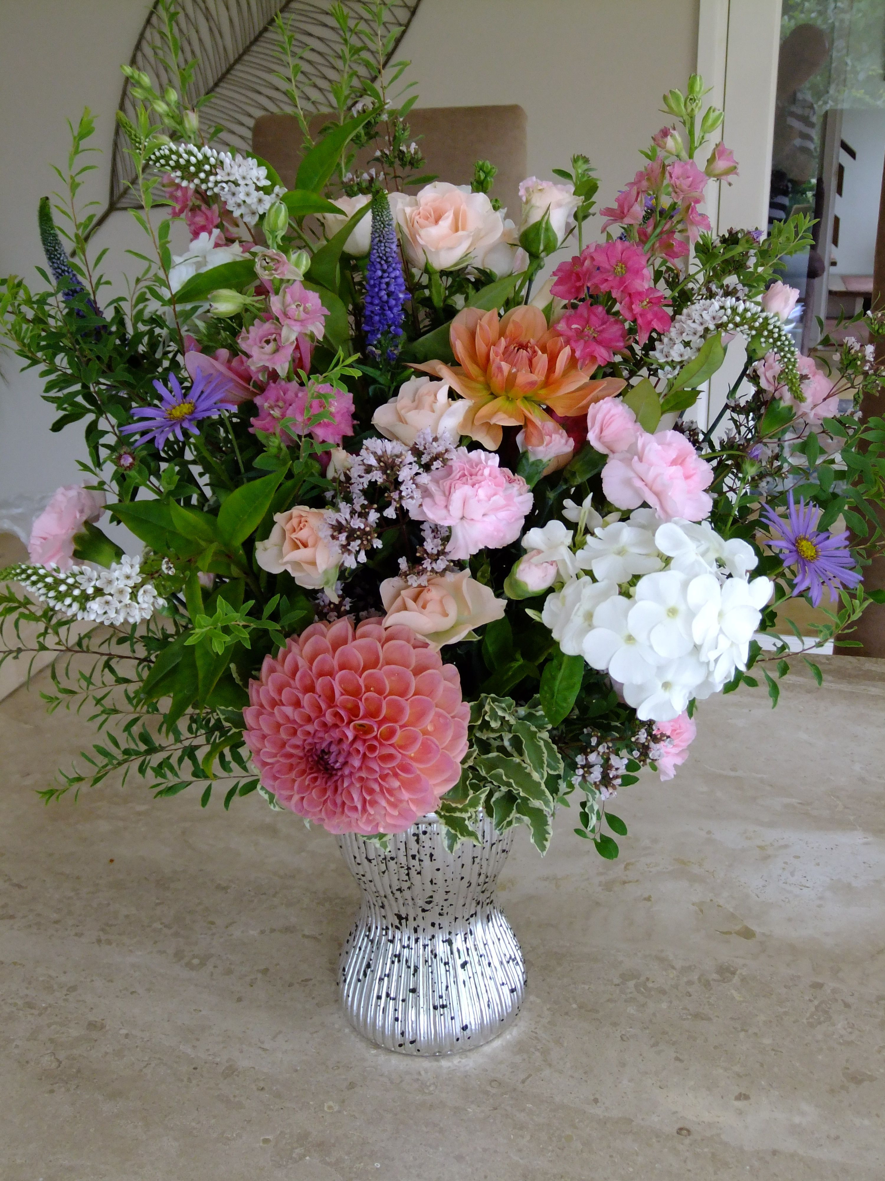 18 attractive Tall Vase Floral Arrangements 2024 free download tall vase floral arrangements of large colourful table arrangement in a vintage style silver vase throughout large colourful table arrangement in a vintage style silver vase flowers by honey