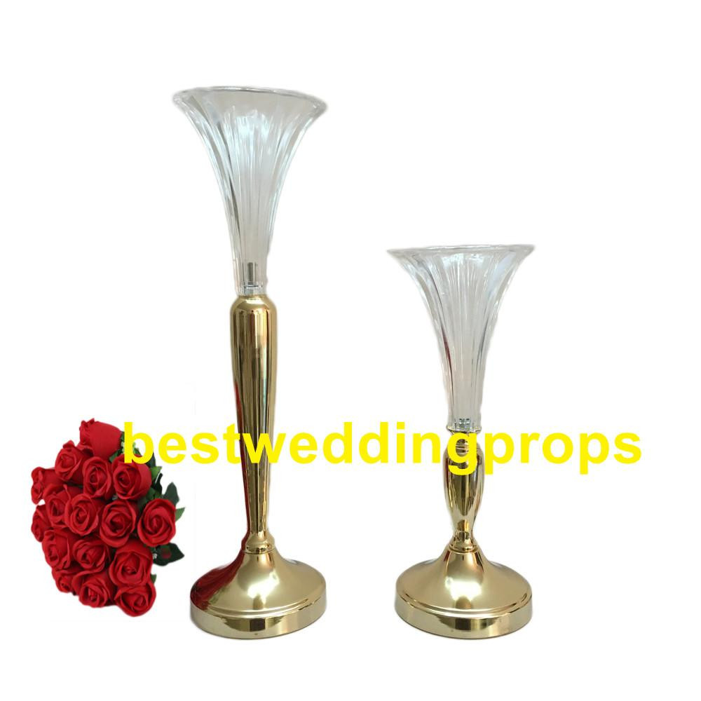 Tall White Vases Sale Of Clear Trumpet Glass Vase Vase Wedding Centerpiecevase Wedding with to Make then Taller According the order You Place Here is Picture About 37cm and 51 Cm Tall Other Size Need to Add the Parts to Make then Taller