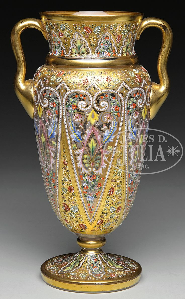 20 Spectacular Tiffany Tulip Vase 2024 free download tiffany tulip vase of 1082 best vase images on pinterest auction jars and porcelain vase pertaining to fabulous richly emamelled and gilt glass vase by moser