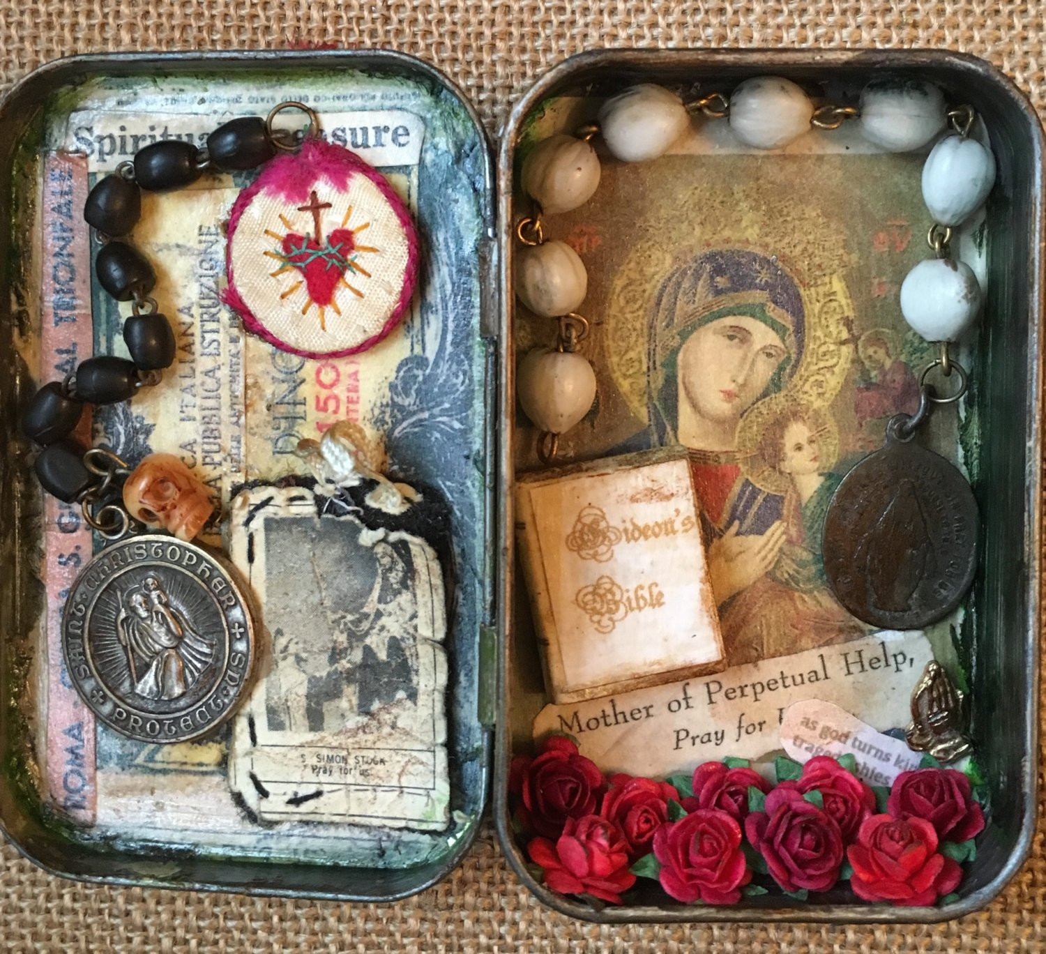 18 Unique Tin Wall Pocket Vases 2024 free download tin wall pocket vases of request custom order altoid tin shrine nicho home altar etsy within dc29fc294c28ezoom