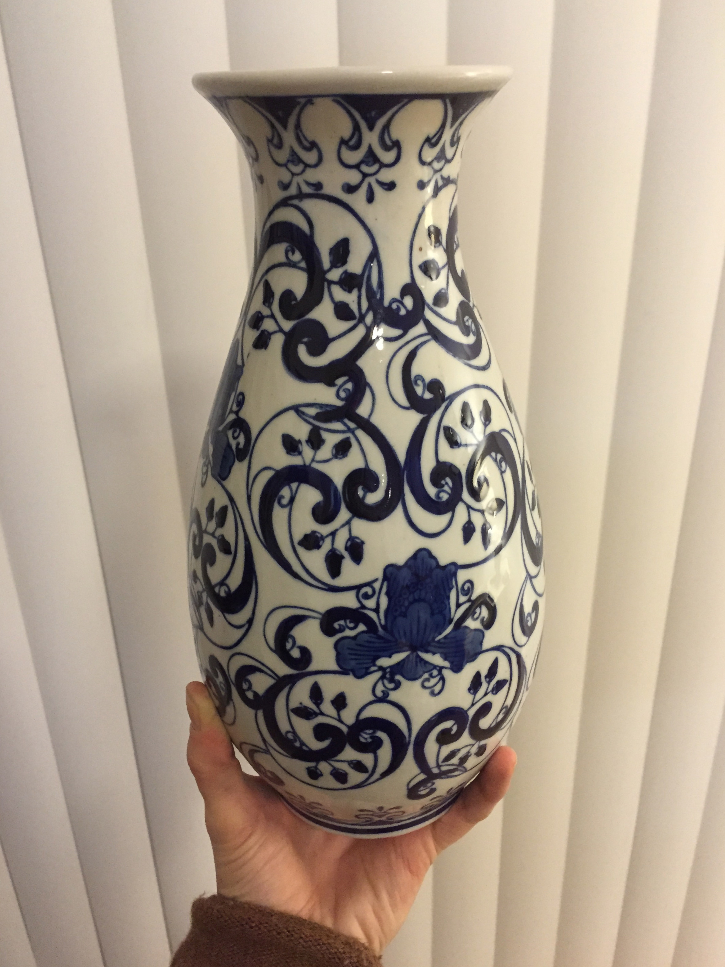 tj maxx vases home decor of home decor classically elegant pertaining to large blue and white porcelain vase at home 12 99