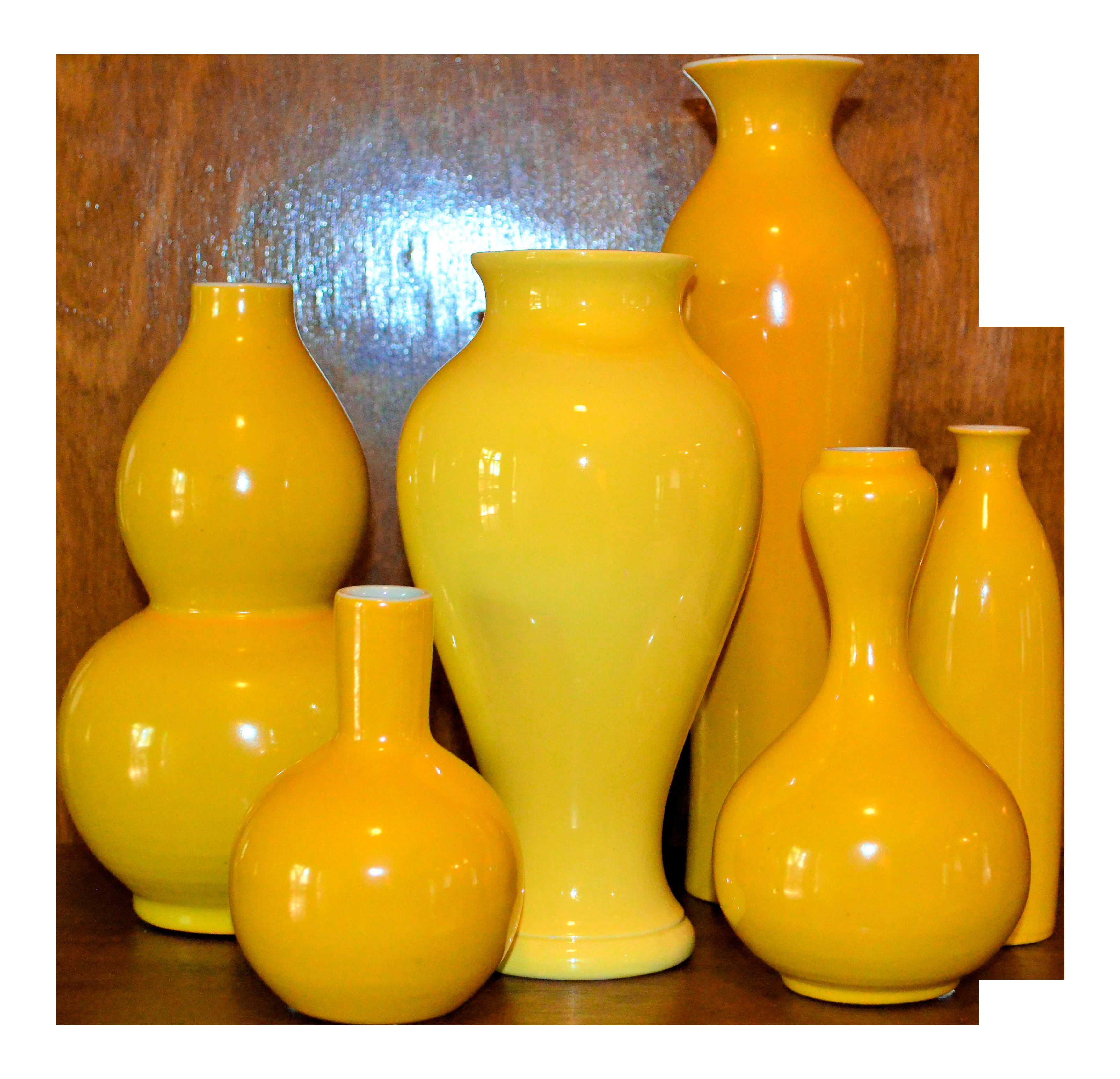 24 Stunning tozai Home Vase 2024 free download tozai home vase of tozai home canary yellow porcelain vases set of 6 chairish throughout tozai home canary yellow porcelain vases set of 6 9499