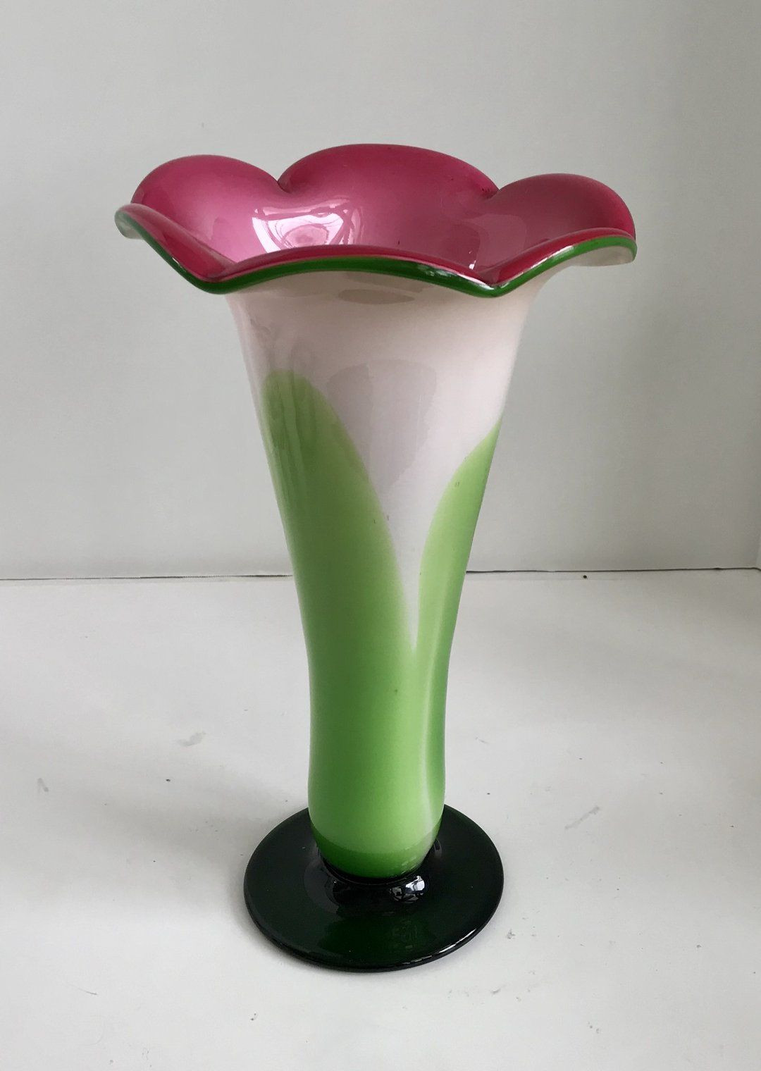 tulip vase antique of murano style pink tulip flower hand blown vase collectibles throughout murano style pink tulip flower hand blown vase nature land candles